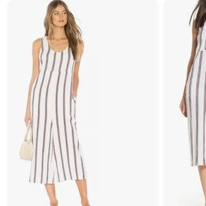 Tavik/Anthropologie RAMONA White Jumpsuit with pockets